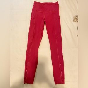 Fast and Free high rise legging lulu lemon